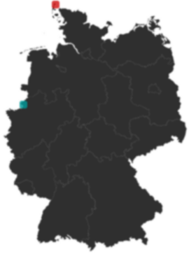 Deutschlandkarte: Wo liegt ?