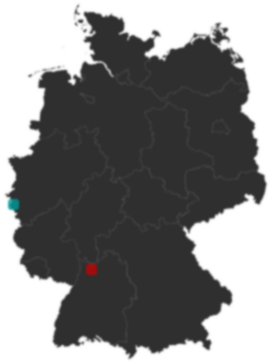 Deutschlandkarte: Wo liegt ?