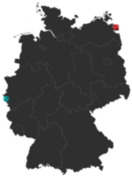 Deutschlandkarte: Wo liegt ?