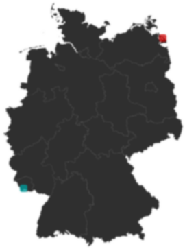 Deutschlandkarte: Wo liegt ?