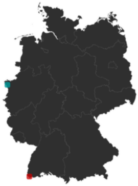 Deutschlandkarte: Wo liegt ?