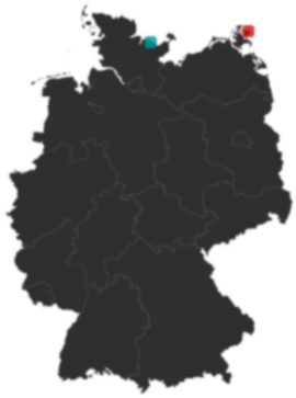 Deutschlandkarte: Wo liegt ?