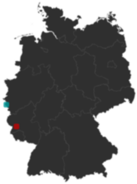 Deutschlandkarte: Wo liegt ?