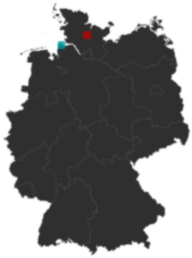 Deutschlandkarte: Wo liegt ?