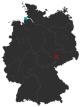 Deutschlandkarte: Wo liegt ?
