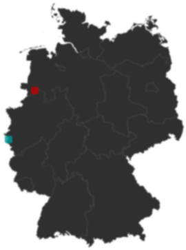 Deutschlandkarte: Wo liegt ?
