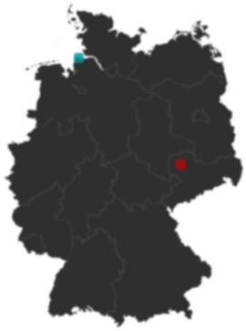 Deutschlandkarte: Wo liegt ?