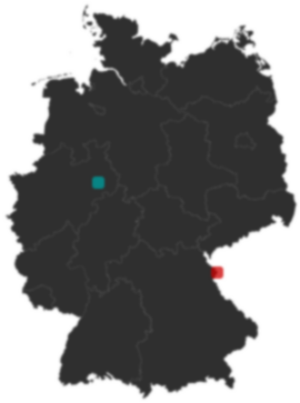 Deutschlandkarte: Wo liegt ?