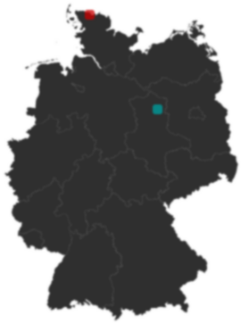 Deutschlandkarte: Wo liegt ?
