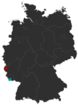 Deutschlandkarte: Wo liegt ?