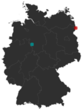 Deutschlandkarte: Wo liegt ?