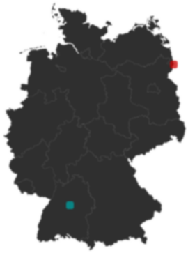 Deutschlandkarte: Wo liegt ?