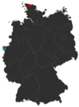 Deutschlandkarte: Wo liegt ?