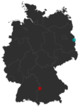 Deutschlandkarte: Wo liegt ?