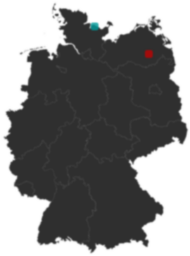 Deutschlandkarte: Wo liegt ?