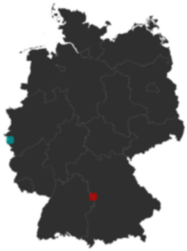 Deutschlandkarte: Wo liegt ?