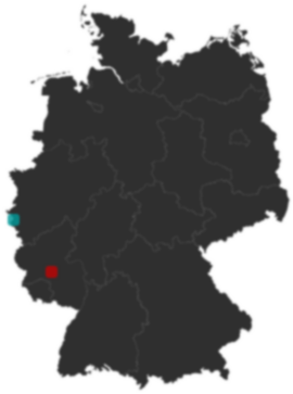 Deutschlandkarte: Wo liegt ?