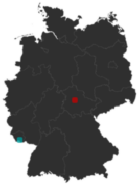 Deutschlandkarte: Wo liegt ?