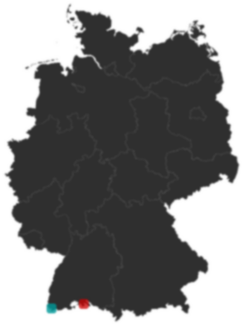 Deutschlandkarte: Wo liegt ?