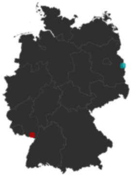 Deutschlandkarte: Wo liegt ?
