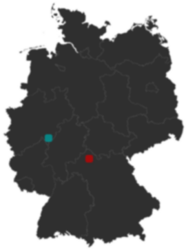 Von Münnerstadt nach Netphen - Route berechnen