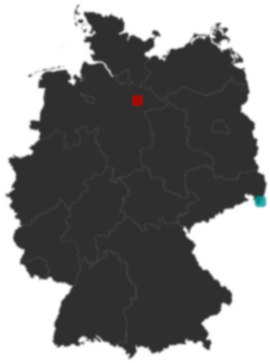Deutschlandkarte: Wo liegt ?