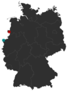 Deutschlandkarte: Wo liegt ?