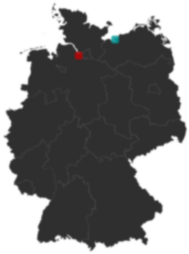 Deutschlandkarte: Wo liegt ?