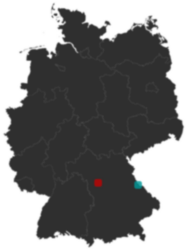 Deutschlandkarte: Wo liegt ?