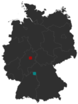 Deutschlandkarte: Wo liegt ?