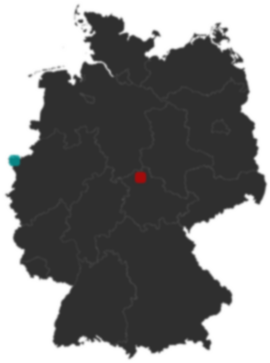 Deutschlandkarte: Wo liegt ?