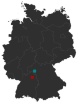 Deutschlandkarte: Wo liegt ?