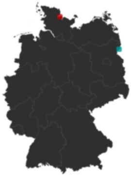 Deutschlandkarte: Wo liegt ?