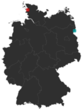 Deutschlandkarte: Wo liegt ?