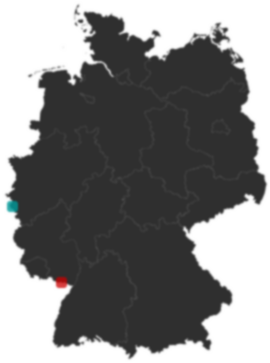 Deutschlandkarte: Wo liegt ?