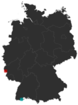 Deutschlandkarte: Wo liegt ?
