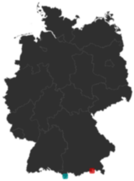Deutschlandkarte: Wo liegt ?