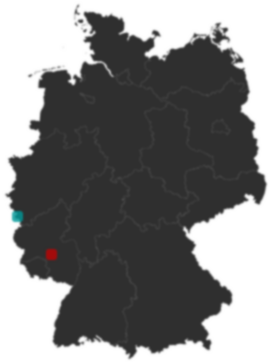 Deutschlandkarte: Wo liegt ?