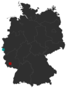 Deutschlandkarte: Wo liegt ?