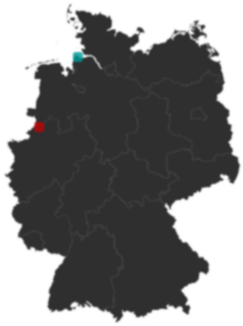 Deutschlandkarte: Wo liegt ?