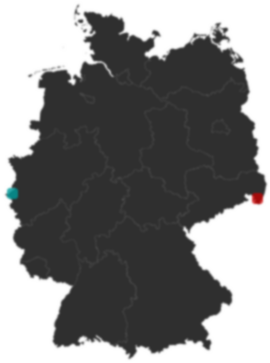 Deutschlandkarte: Wo liegt ?