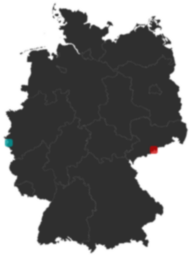 Deutschlandkarte: Wo liegt ?