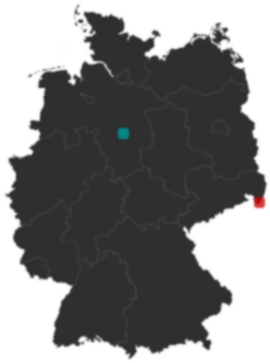 Deutschlandkarte: Wo liegt ?