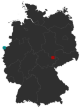 Deutschlandkarte: Wo liegt ?