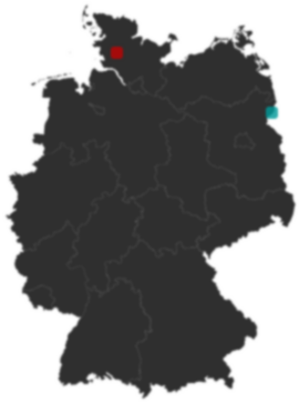 Deutschlandkarte: Wo liegt ?