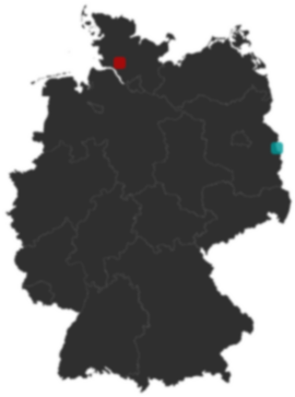 Deutschlandkarte: Wo liegt ?