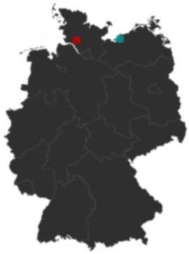 Deutschlandkarte: Wo liegt ?