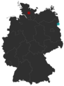 Deutschlandkarte: Wo liegt ?