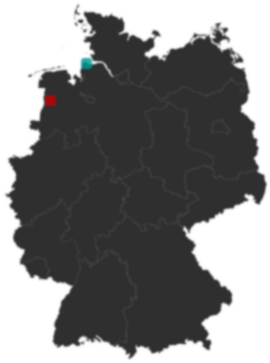 Deutschlandkarte: Wo liegt ?