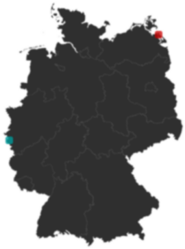 Deutschlandkarte: Wo liegt ?